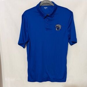 Colloseum Blue Polo Shirt with Embroidered KY Logo, Size M, EUC, MAKE AN OFFER!!